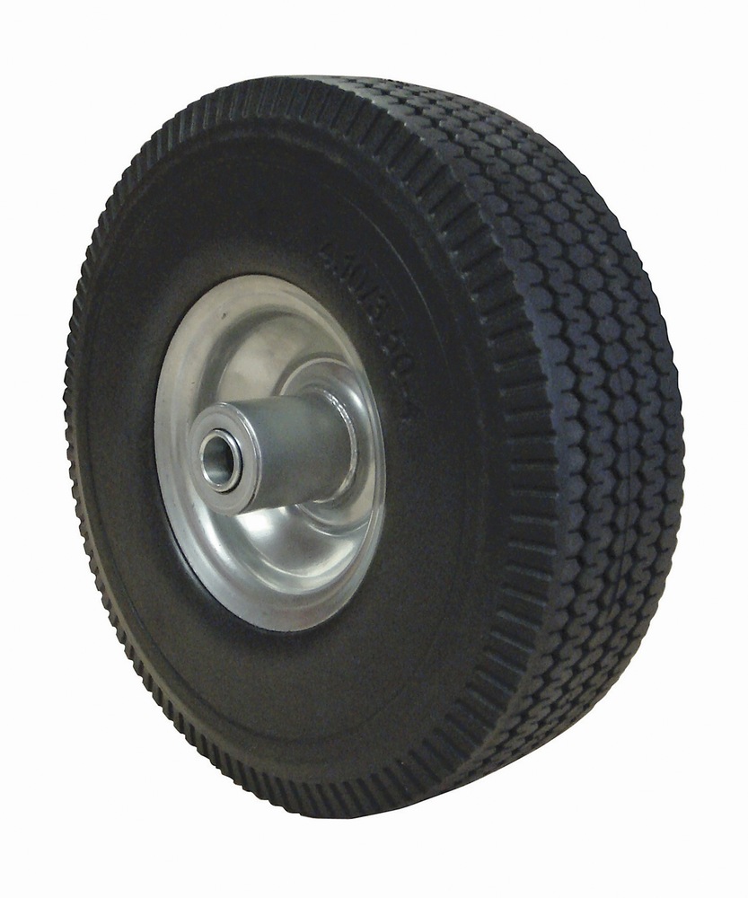 shepherd Hardware Flat Free Rubber Tire Caster/Wheel with Precision