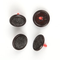 Certified Nail-On Furniture Glides, Base Furniture Glide, 1-in, Brown Composite_or_Mixed