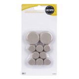 Patins pour meubles sur moquette et carreaux de céramique, choix de tailles, paq. 20 Front_Flat