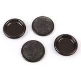 Certified Carpet Base Round Furniture Cup, 1-1/4-in Composite_or_Mixed