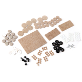 Assorted Surface Protection Kit, 146-pc Composite_or_Mixed