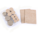 Assortiment de patins en feutre pour meubles sur moquette et carreaux de céramique, paq. 48 Composite_or_Mixed