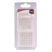 Plastic Spiked Furniture Cups, 1-7/8-in
