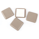 Patins à faible friction Certified, pour tapis et carreaux de céramique, 2 po, taupe Composite_or_Mixed