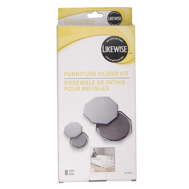 Certified Moving Men Furniture Glides Set, For Heavy Furniture, 8pc