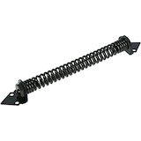 Hillman Self-Closing Gate Spring, Mounting Hardware Included, Black, 15.37 x 3.75-in Front_Angled_Right