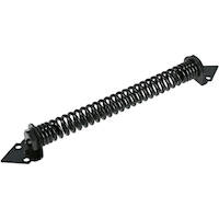 Hillman Self-Closing Gate Spring, Mounting Hardware Included, Black, 15.37 x 3.75-in