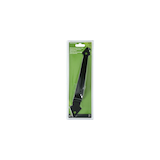 Hillman Ornamental Door Pull, Mounting Hardware Included, Black, 10-in Front_Flat