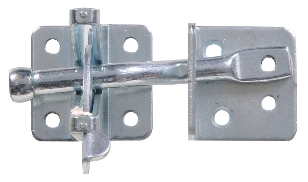 Hillman SelfAdjusting Gate Latch, For Out Swinging Gates, ZincPlated
