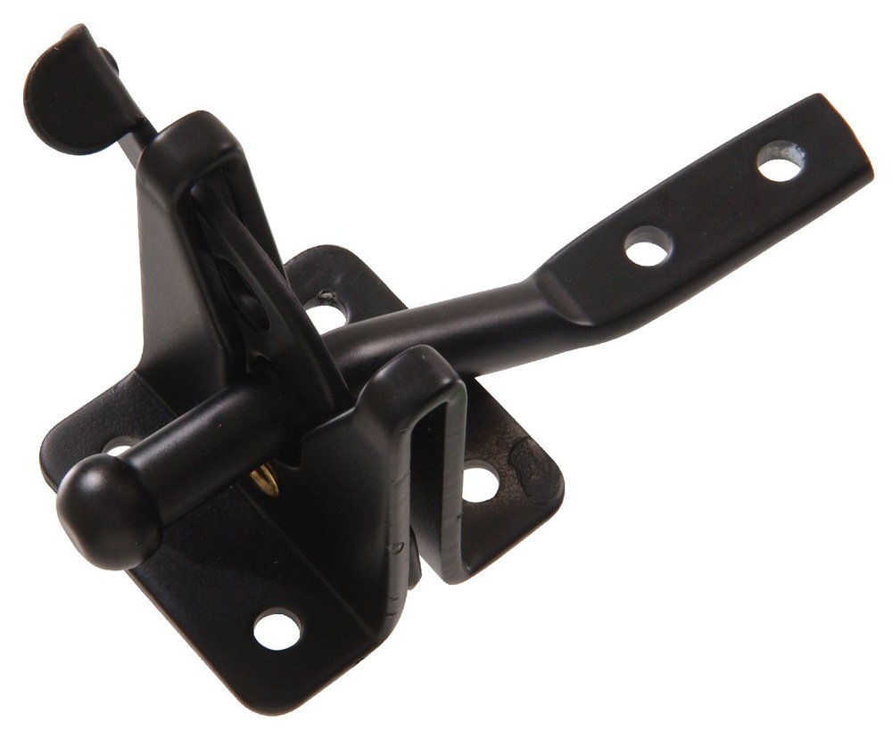Hillman 851374 Universal Automatic Gate Latch, 7.5 x 3.75in Canadian