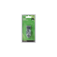 Hillman Fixed Staple Hinge Hasp, Standard/Around The Corner, Zinc-Plated
