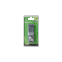 Hillman Swivel Staple Safety Hasps, Fixed Position, Zinc-Plated, 1-1/2-in Front_Flat