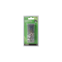 Hillman Gate Keyed Safety Hasp, For Securing and Locking, Zinc-Plated, 4-/2-in Front_Flat