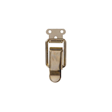 Hillman Drawer Catch For Trunks/Chests/Tool Boxes/Surface Mount, Brass Plated Front_Flat