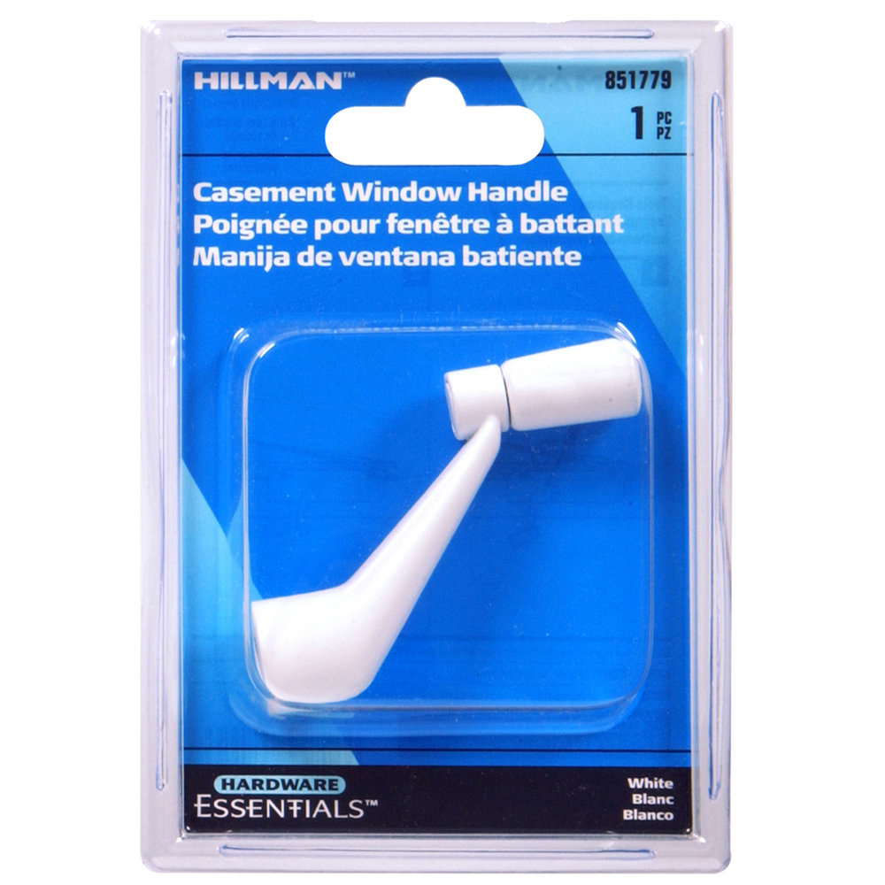 The Hillman GroupThe Hillman Group 851779 Casement Window Handle White 1-Pack