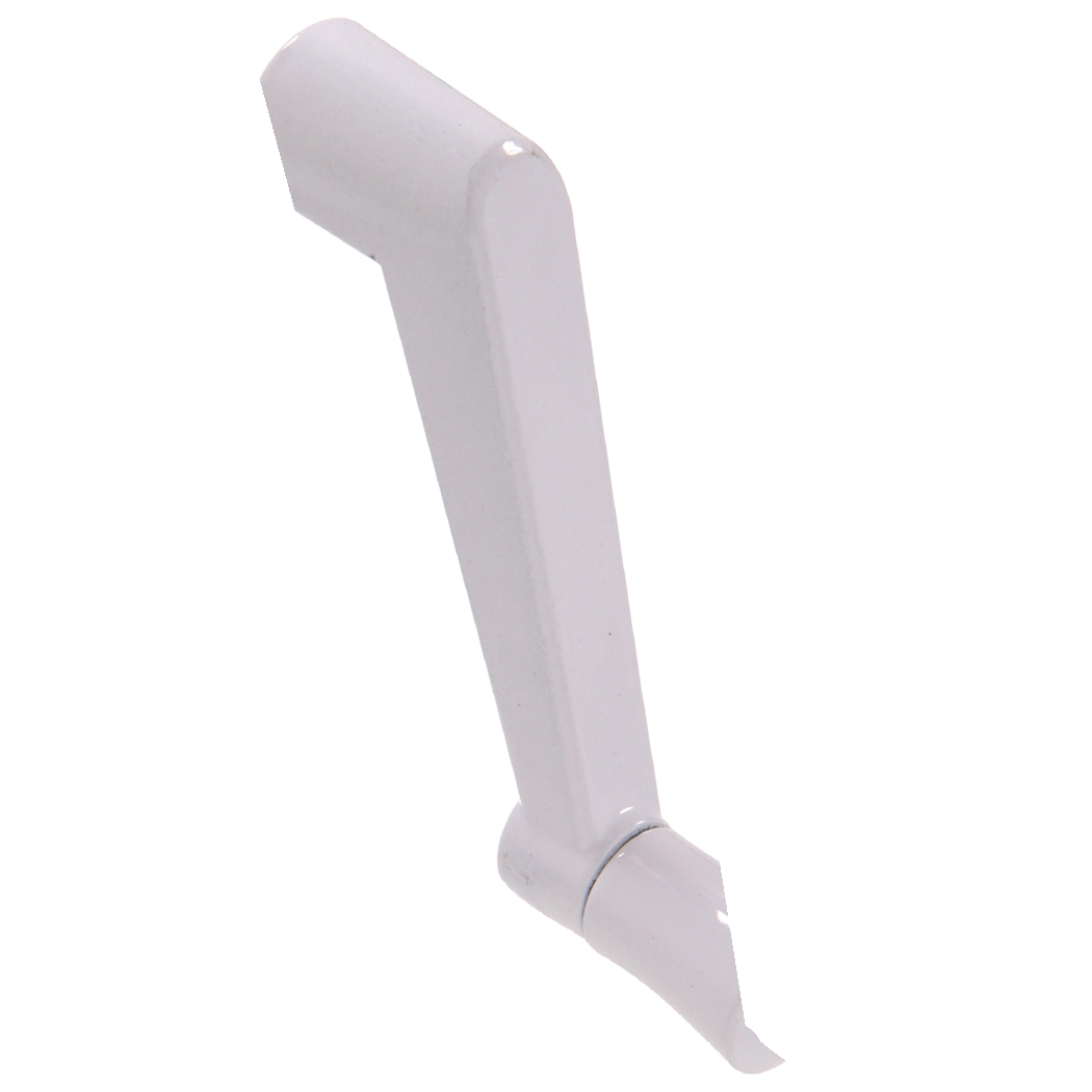 Hillman Replacement Handle, For Casement Windows, Easy Operation, White Finish Front_Angled_Right