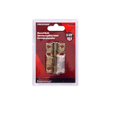 Barrel Bolt, Brass-Plated Front_Flat