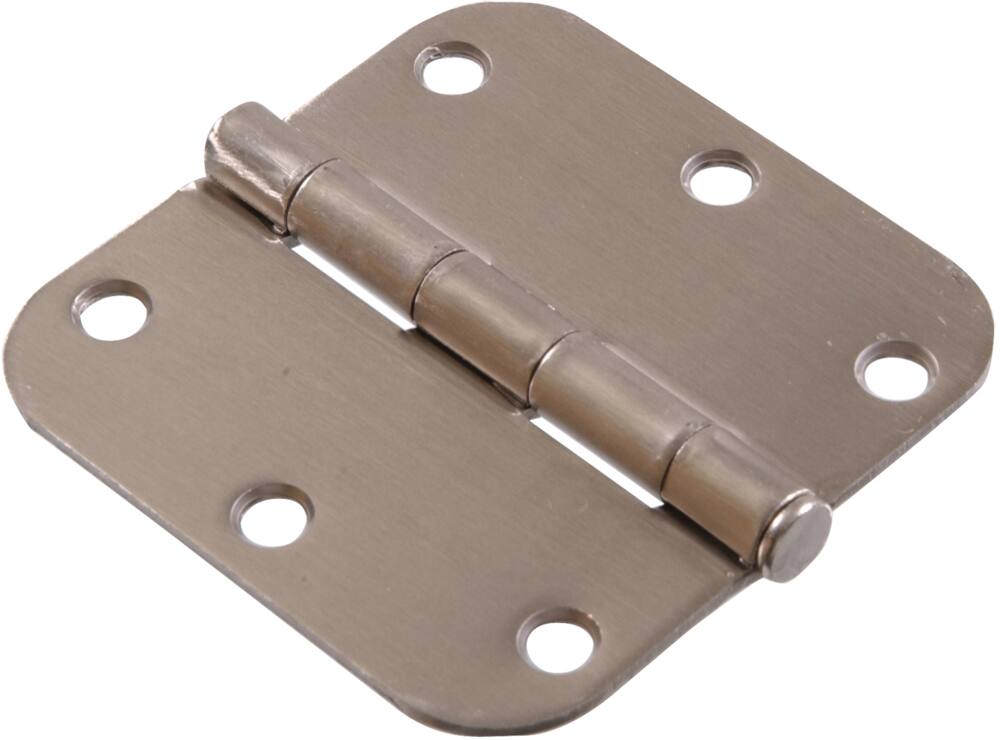 Hillman Round Residential Door Hinge For Residential Doors Removable   3 5 Satin Nickel Residential Door Hinge 8b5346dc E0e7 45e6 Aa20 72537f8ddbcf 