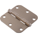 Hillman Round Residential Door Hinge, For Residential Doors, Removable Pin, 3-1/2-in, Assorted Finishes Overhead_Plunge