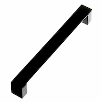 Hillman Contemporary-Style Gate Hardware Kit, T-Hinge and Gate Latch Included, Black, 4-pk Front_Three_Fourths_Angled_Right