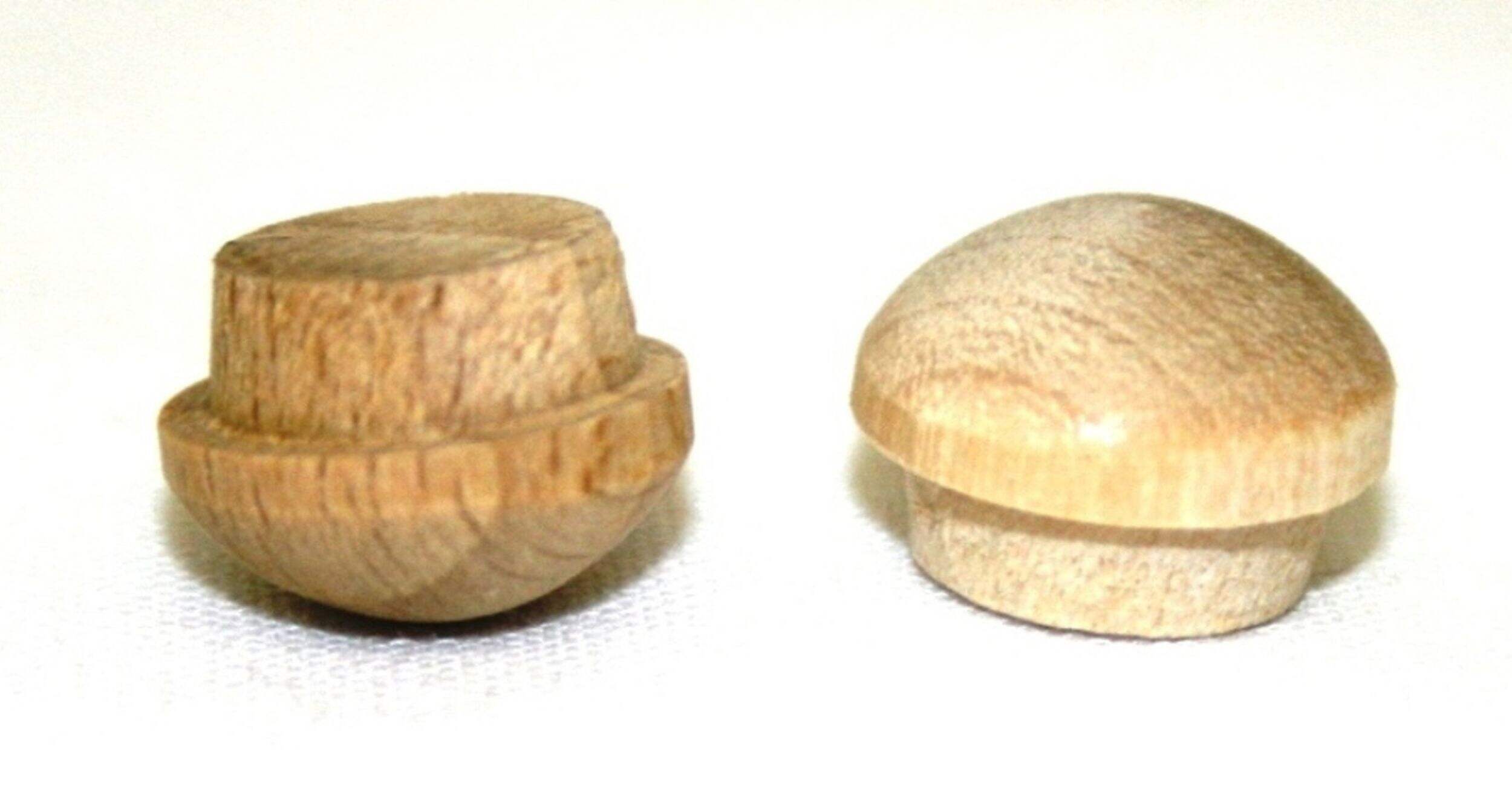 Oak Dowel Button, 3/8-in Composite_or_Mixed