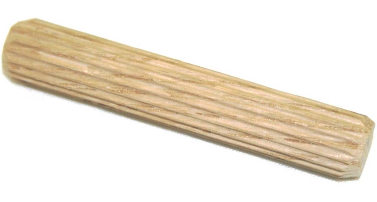 Wood Fluted Dowels For Crafts/Repair Projects, Assorted Sizes