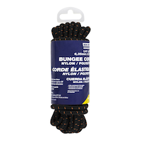 Sangle élastique tout usage Ben-Mor, noir/orange, 1/4 po x 20 pi Front_Flat