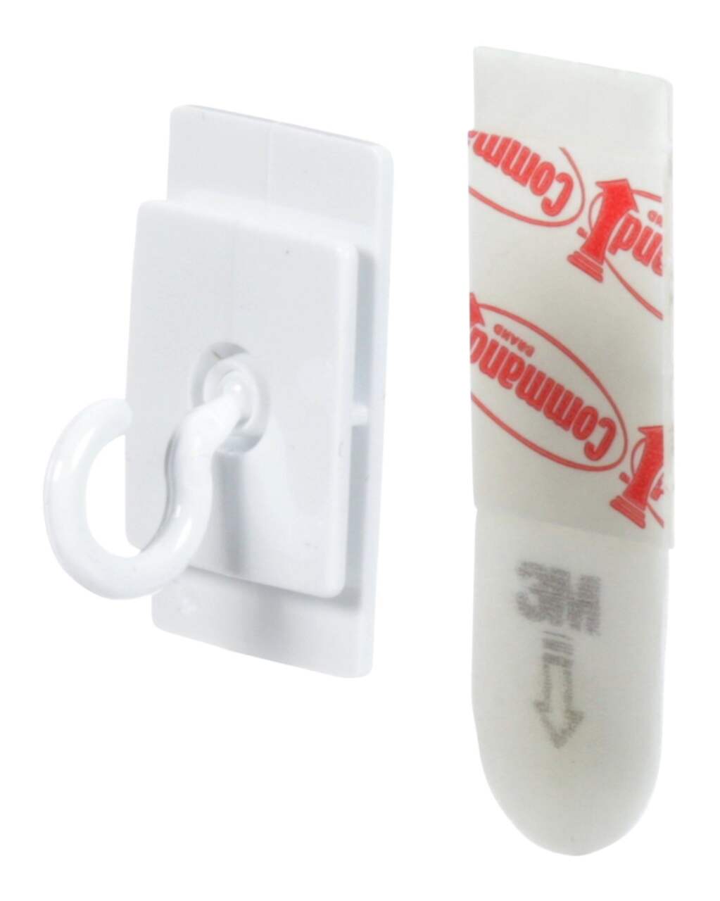 Command Clear Large Hook, Decorative, For All Weather Foam Strips