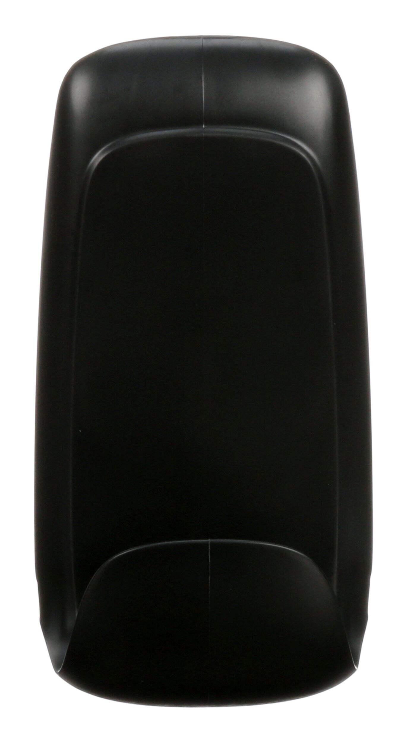 Crochet géant en ardoise Command avec bandes adhésives, noir, 7,5 lb, paq. 1 Front_Flat