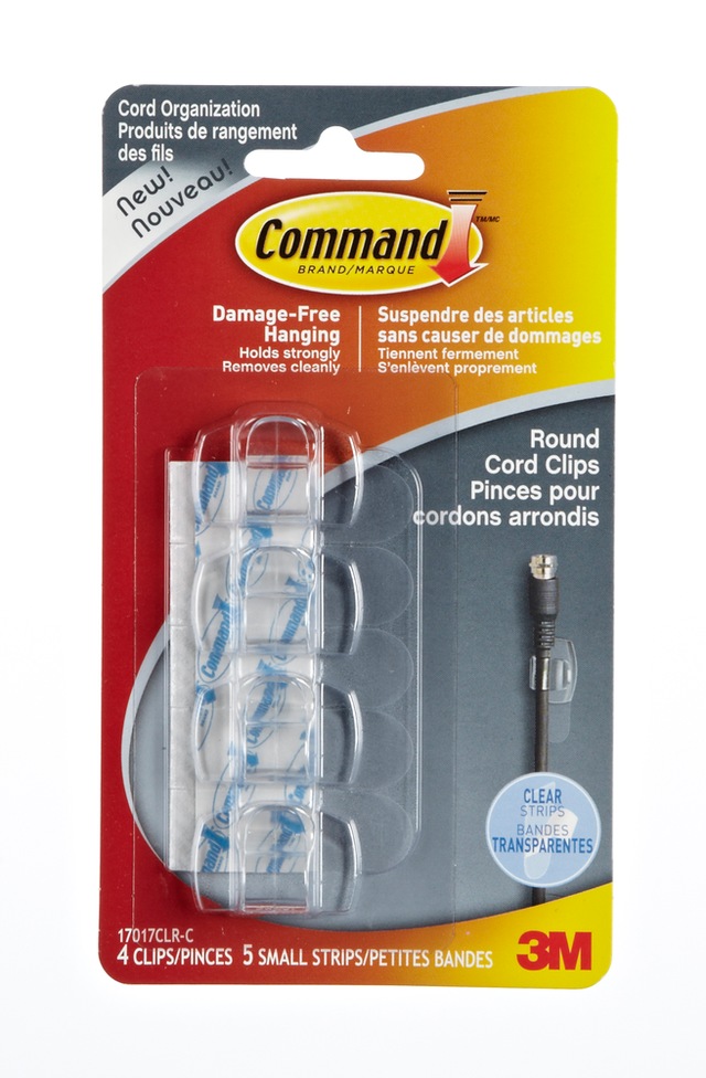 Command Cord Clips, For Electronic Cord, Damage Free Canadian Tire