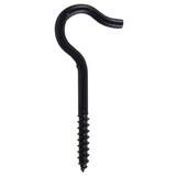 Hillman Screw Hook, 3-7/8-in, Black Front_Flat