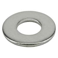 Rondelle de blocage plate Hillman en acier inoxydable, convient aux vis no 10