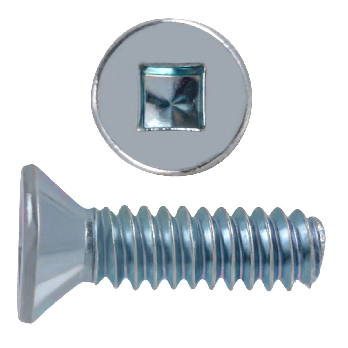 Hillman Flat Head Square Drive Metric Machine Screw, M4.70 x 12mm