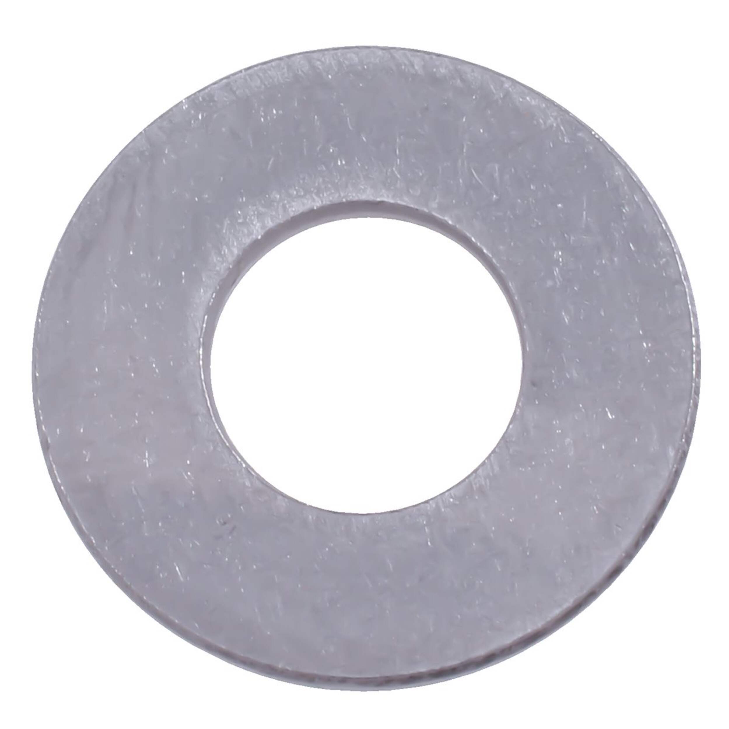 Rondelle de blocage plate zinguée métrique Hillman, convient aux vis de 8 mm Front_Flat
