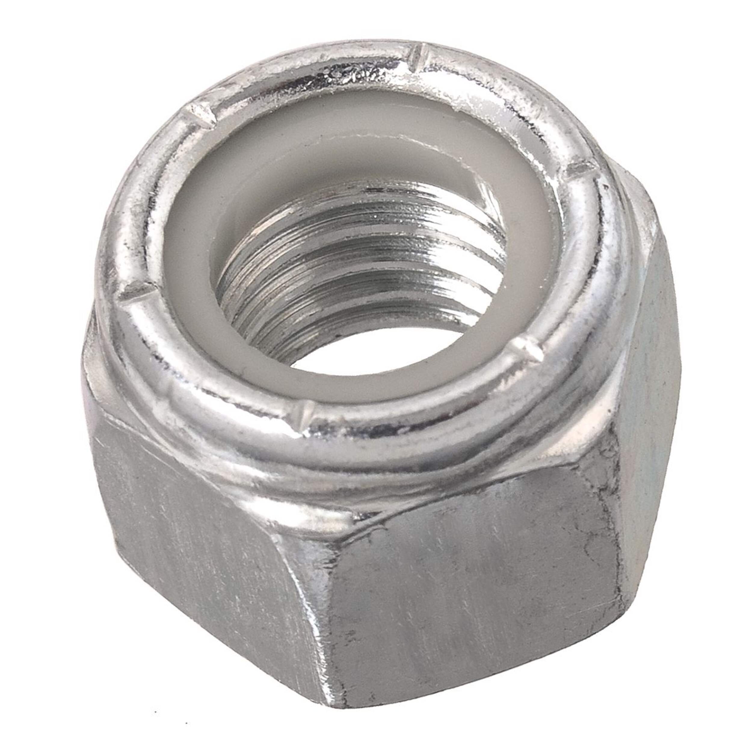 Hillman Metric Nylon Insert Lock Nut, SP Style, ZincPlated Finish