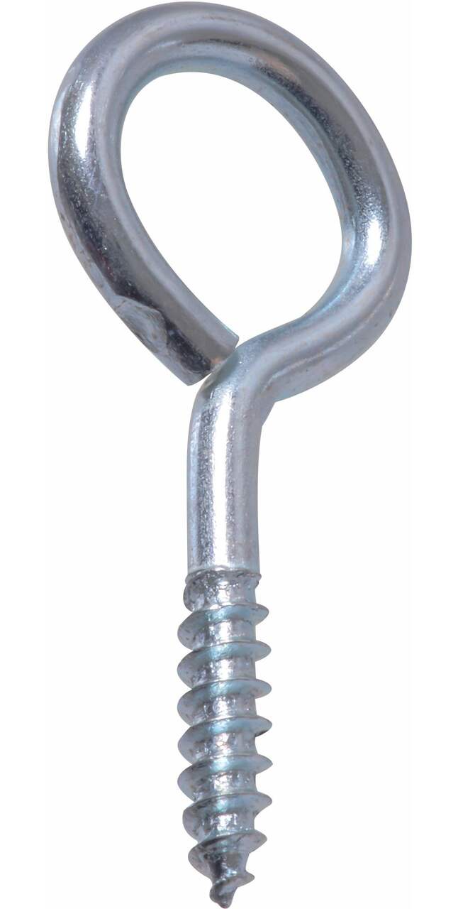 2- Inch Zinc Plated Screw Hook (6-Pack)