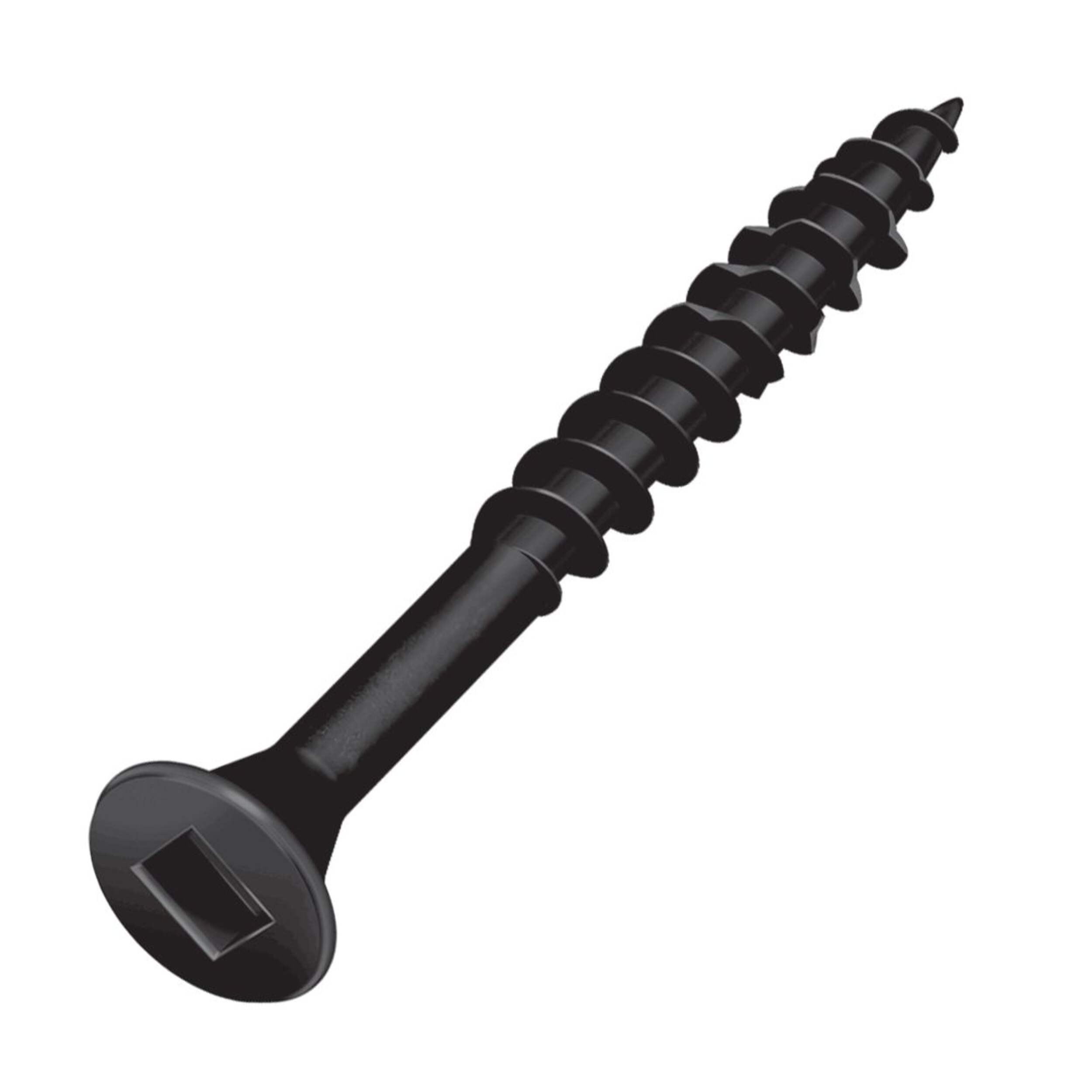 Hillman Exterior Black Coated Wood Screws, 8, Assorted Lengths