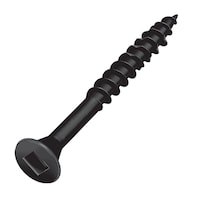 Hillman Exterior Black Coated Wood Screws, #10, Assorted Lengths Front_Three_Fourths_Angled_Left
