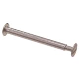 Vis poteau de fixation à tête plate et prise fendue Hillman, filetée, choix de tailles Front_Angled_Right