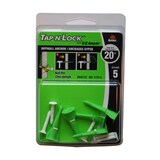 E-Z Ancor Tap-N-Lock Anchors & Nail Pins, 5-pack Front_Flat