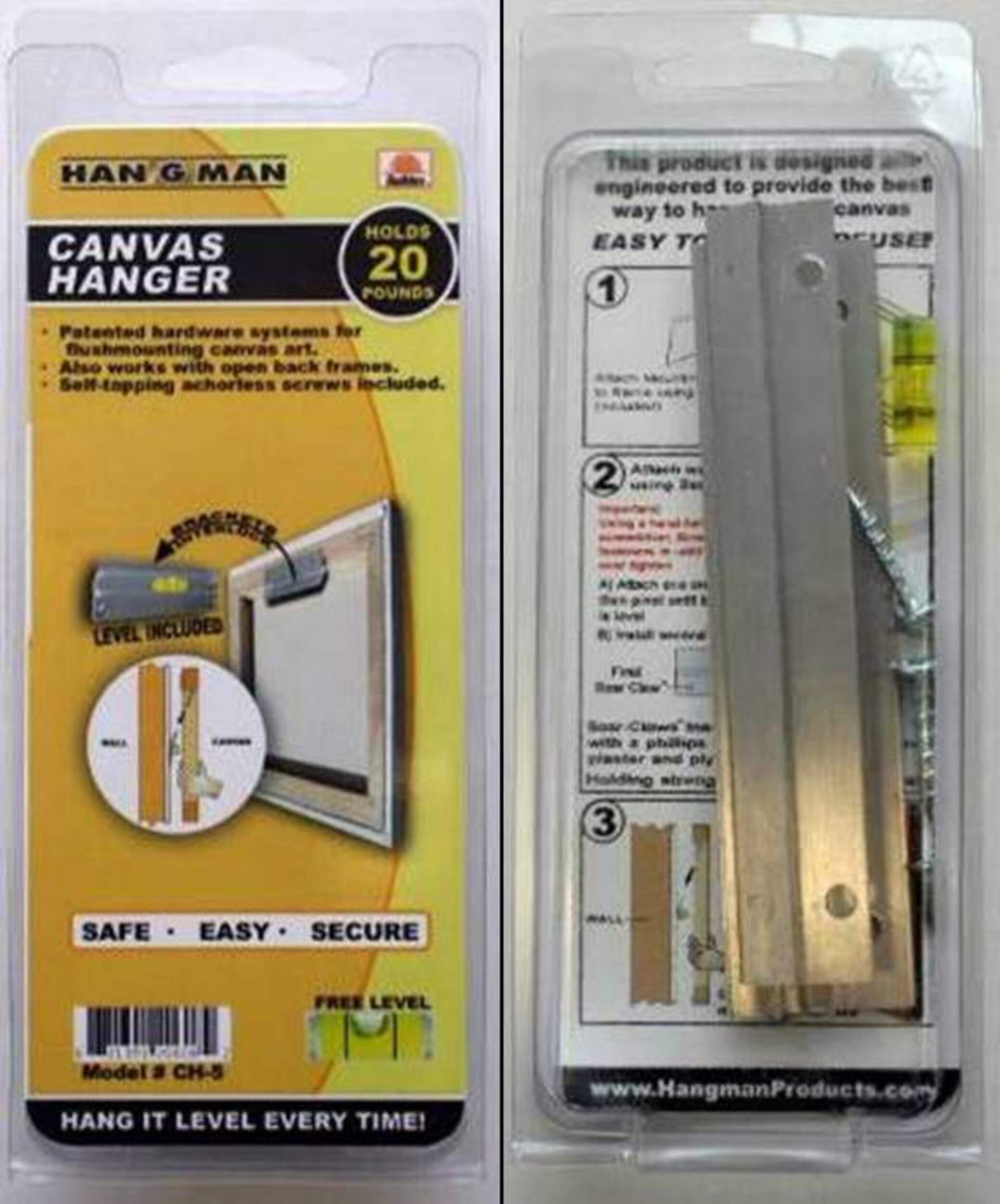 E-Z Ancor 5-in Frame and Canvas Hanger Composite_or_Mixed
