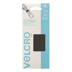 VELCRO® Brand 8in. ONE-WRAP® Cable Ties 8 x 1/2 - Black - 25