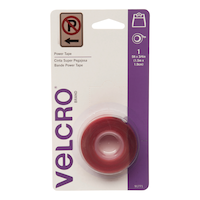 Velcro Clear Power Tape, 5-ft x 3/4-in Front_Flat