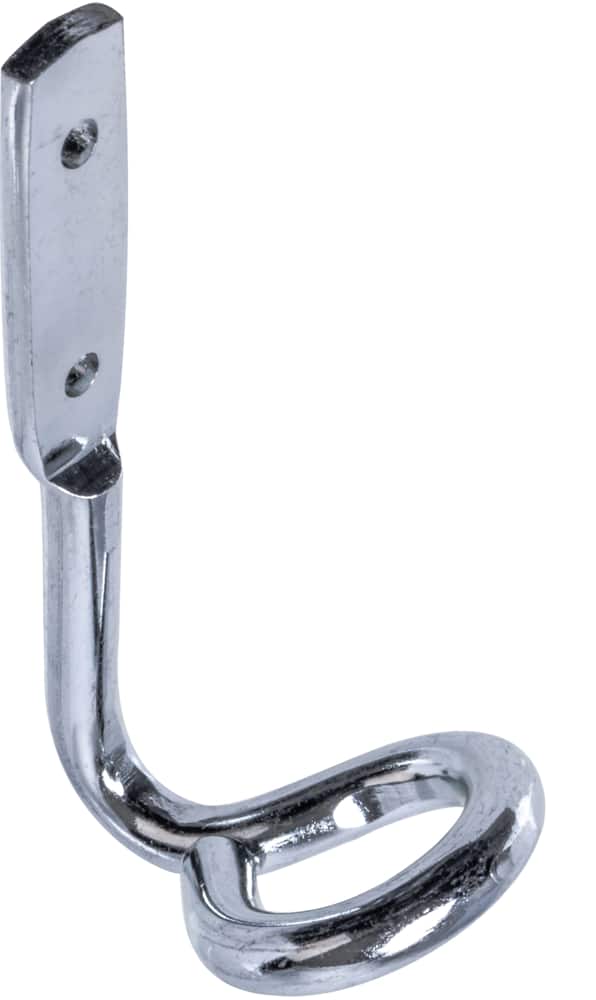 Hillman Zinc-Plated Light Duty Eye Loop Hook, No Pre-Drilling, 4-in