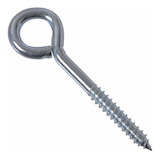Hillman Zinc-Plated Lag Screw Eye Overhead_Flat