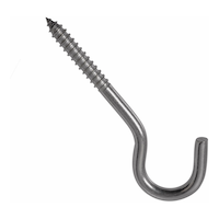 Hillman Stainless Steel Lag Screw Hook Overhead_Plunge