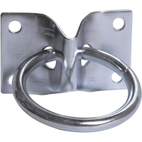 Buildex Hitch Ring, Stainless Steel, For All Weather, 2 x 2-in Front_Angled_Right