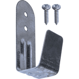 Buildex Square Hooks, Carbon-Steel and Zinc-Plated, 55-lb Capacity, 5-pk Composite_or_Mixed