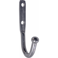 Buildex Rope Bind Hooks, Stainless Steel, For All Weather, 4-3/4-in Front_Angled_Right