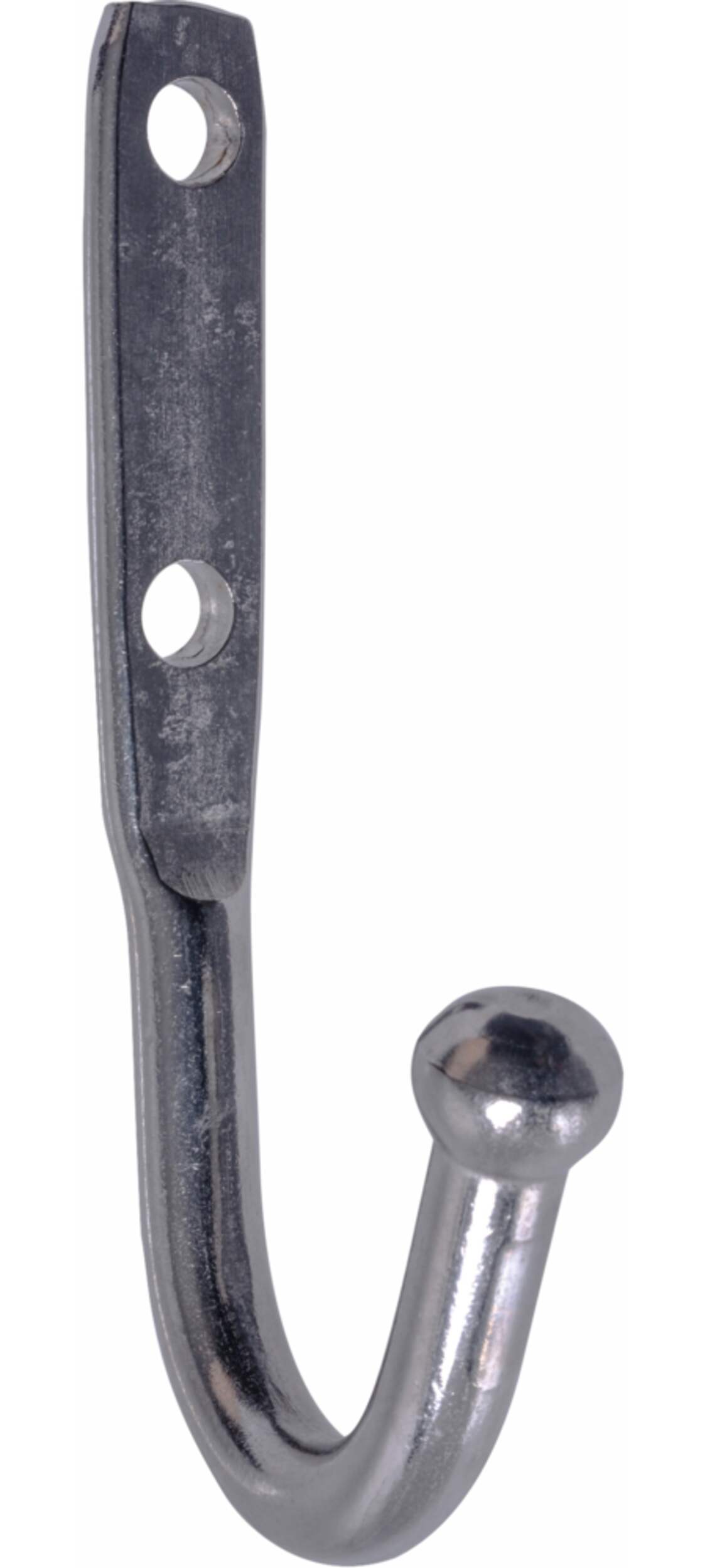 Crochets de fixation de câble Buildex, acier inoxydable, résistant aux intempéries, 4-3/4 po Front_Angled_Right